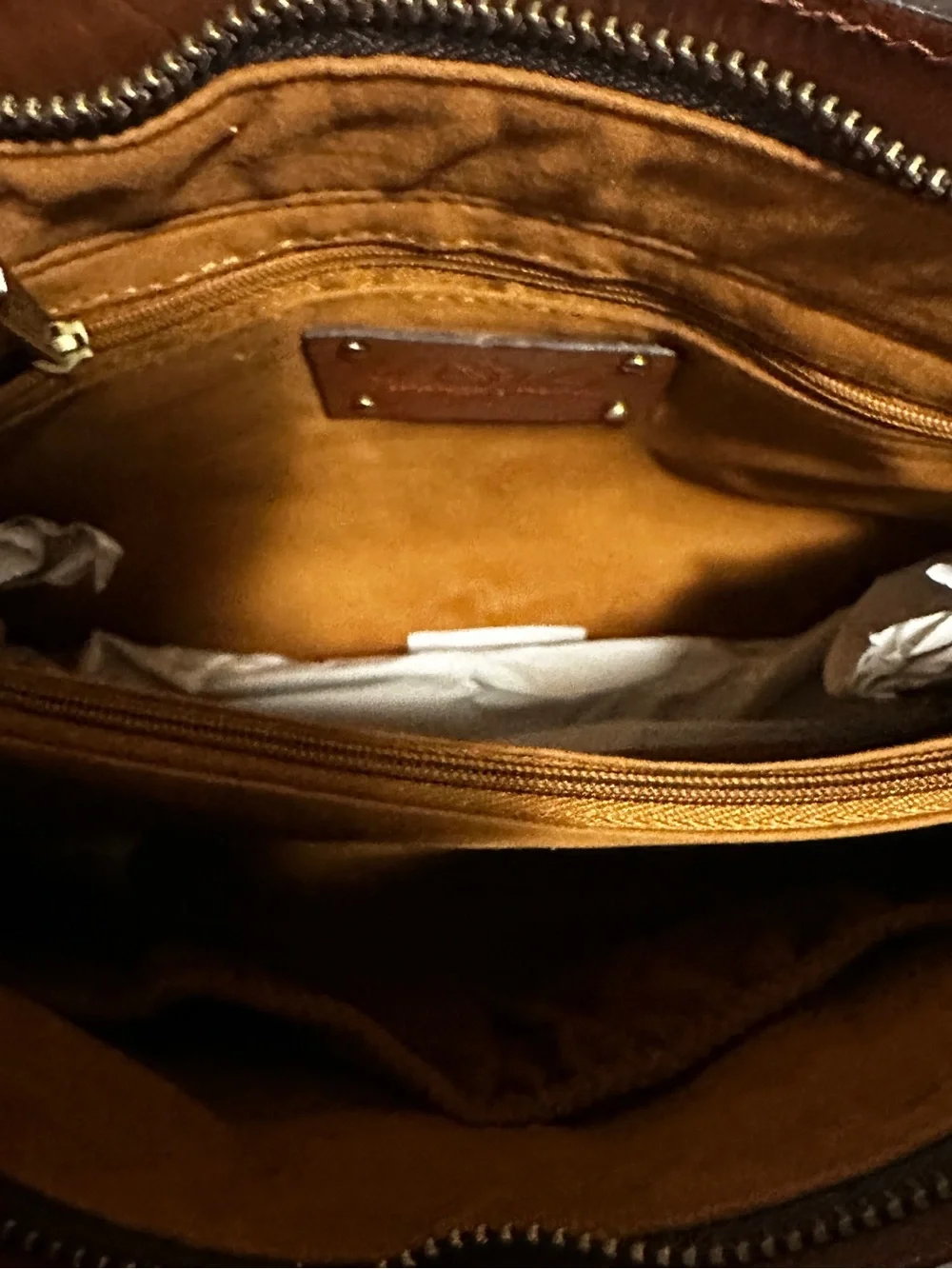 NWT Patricia Nash Calvi Leather Riot Rust Satchel